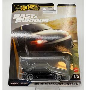 Hot Wheels Fast and Furious 1993 Honda Civic Coupe EX EJ1